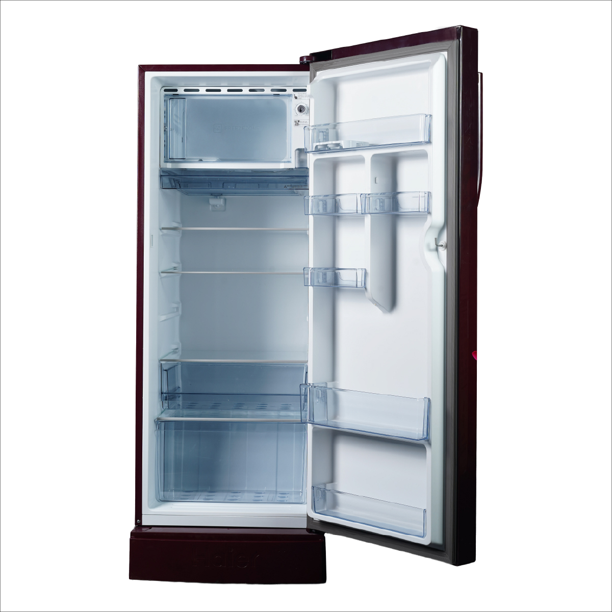Haier 215L 3 Star red Xsenia Single Door Refrigerator 